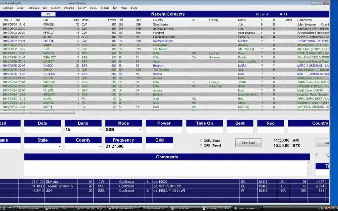 N3FJP Logging Software